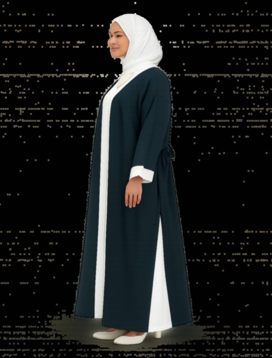 عبايه بيزك وكاردي 