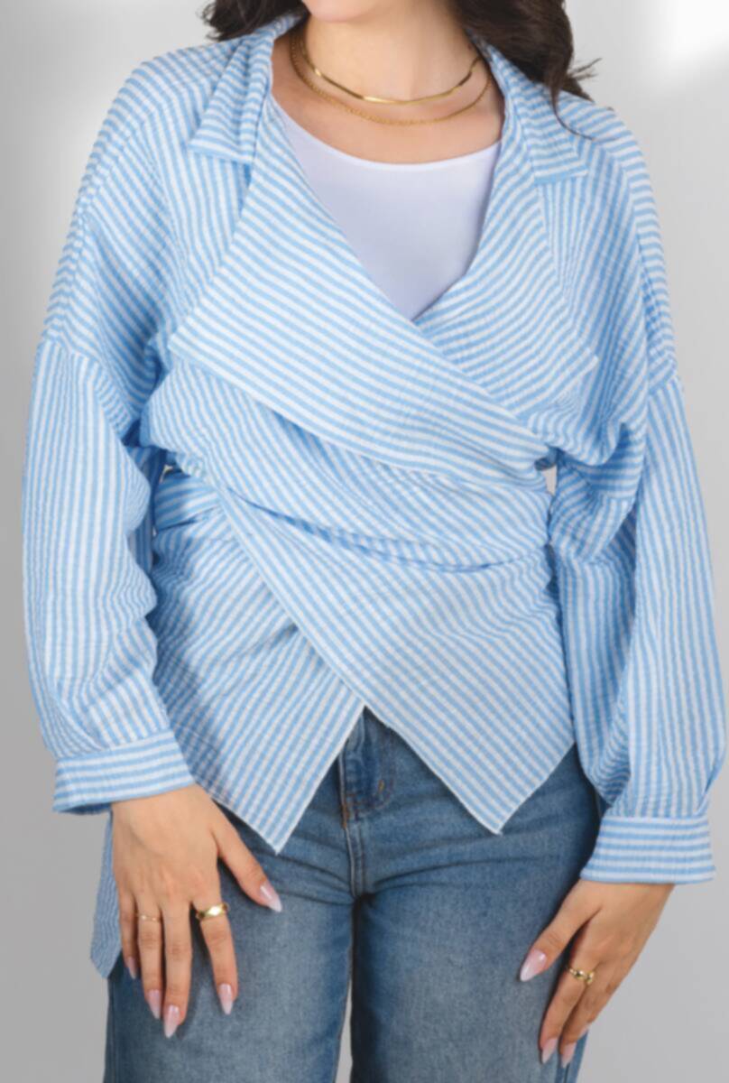 Oversized linen shirt