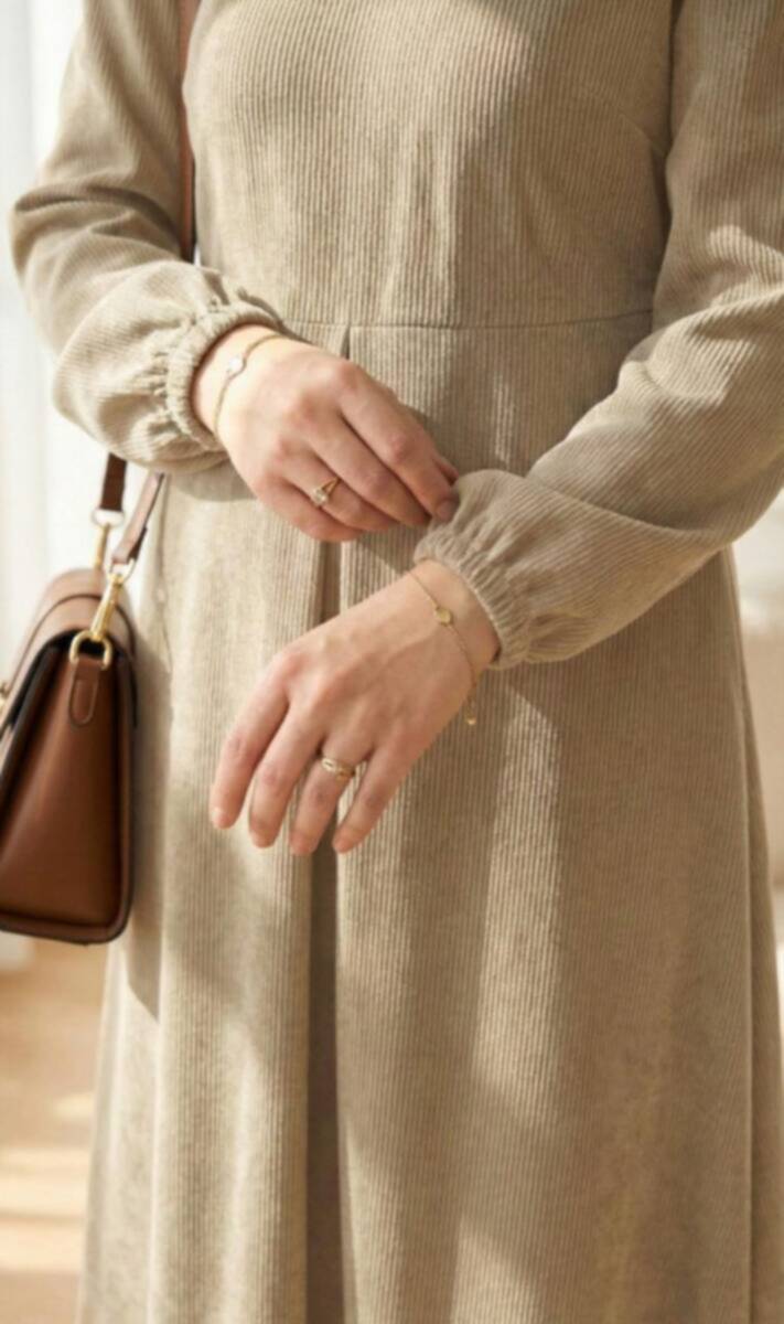 My lesson is ribbed velvet